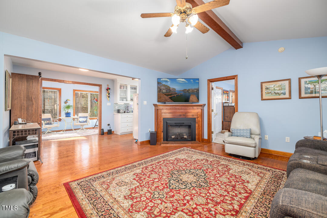44 Rabbit Bottom Circle Littleton, NC 27850 - Photo 11 of 38 Gas Fireplace in the Living Room