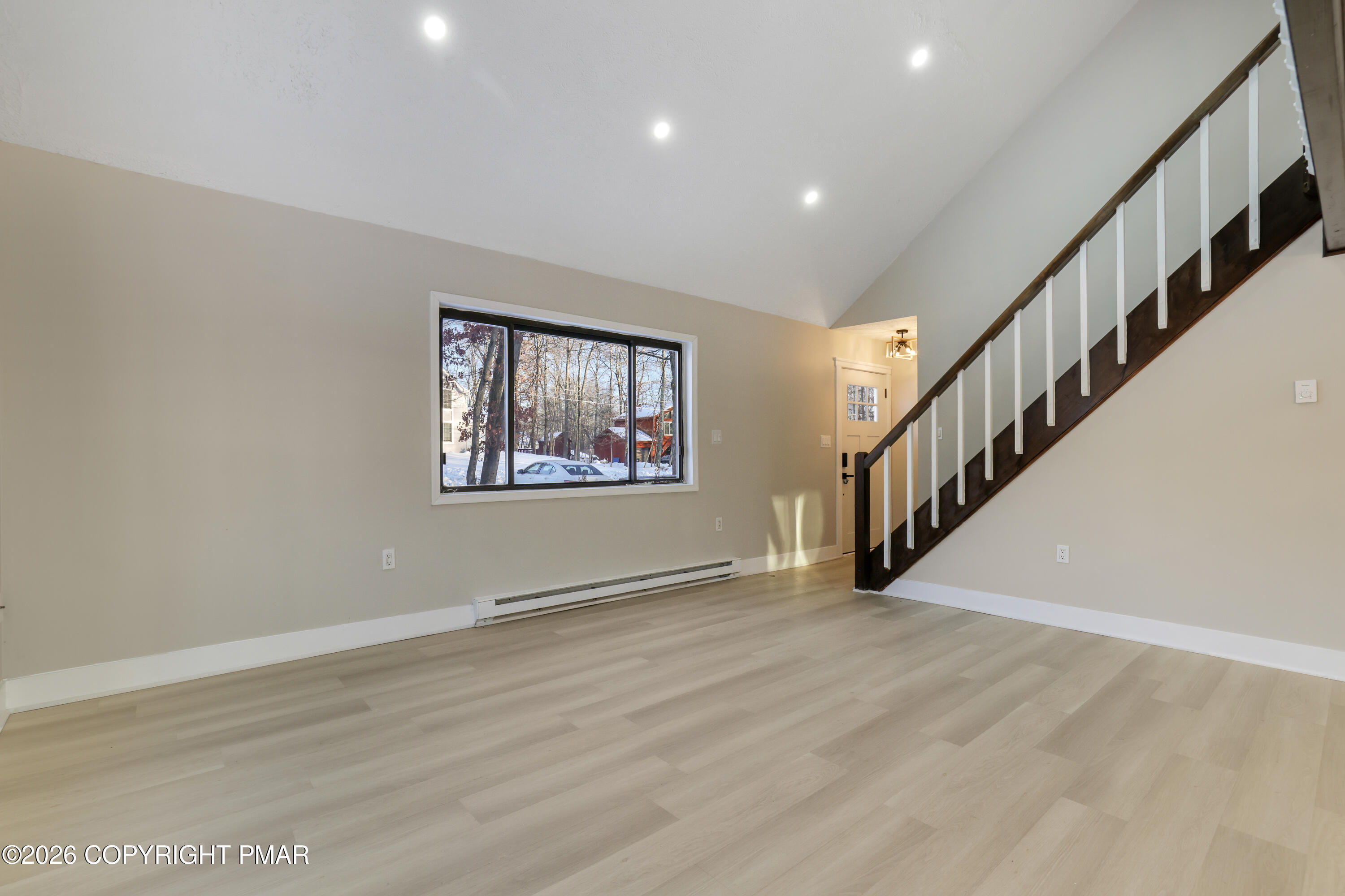 147 Pocono Boulevard Bushkill, PA 18324 - Photo 11 of 38 a view of an entryway with wooden floor