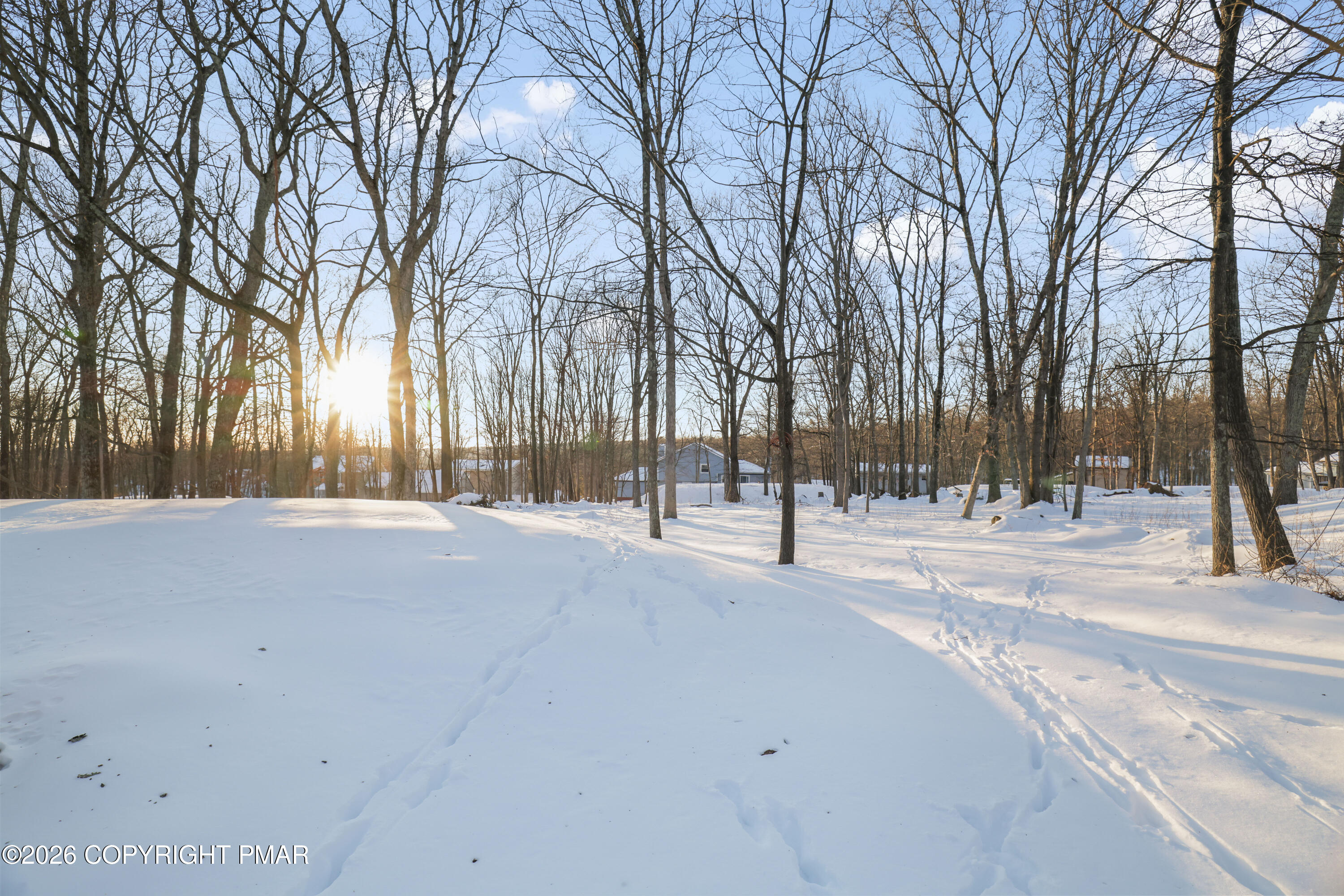 147 Pocono Boulevard Bushkill, PA 18324 - Photo 7 of 38 a view of road with covered with snow