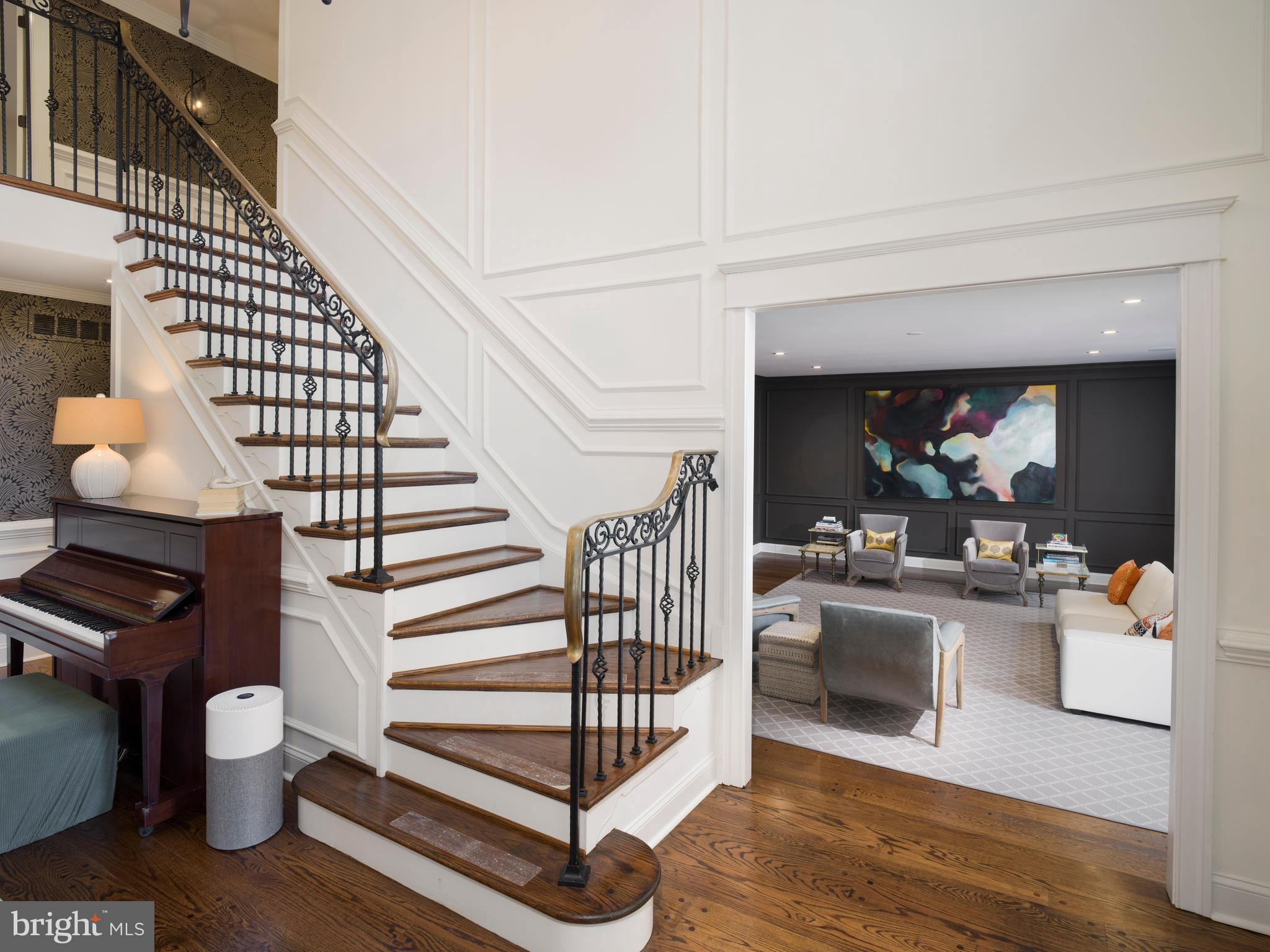 1685 Valley Road Newtown Square, PA 19073 - Photo 12 of 53 a living room with furniture and a wooden floor