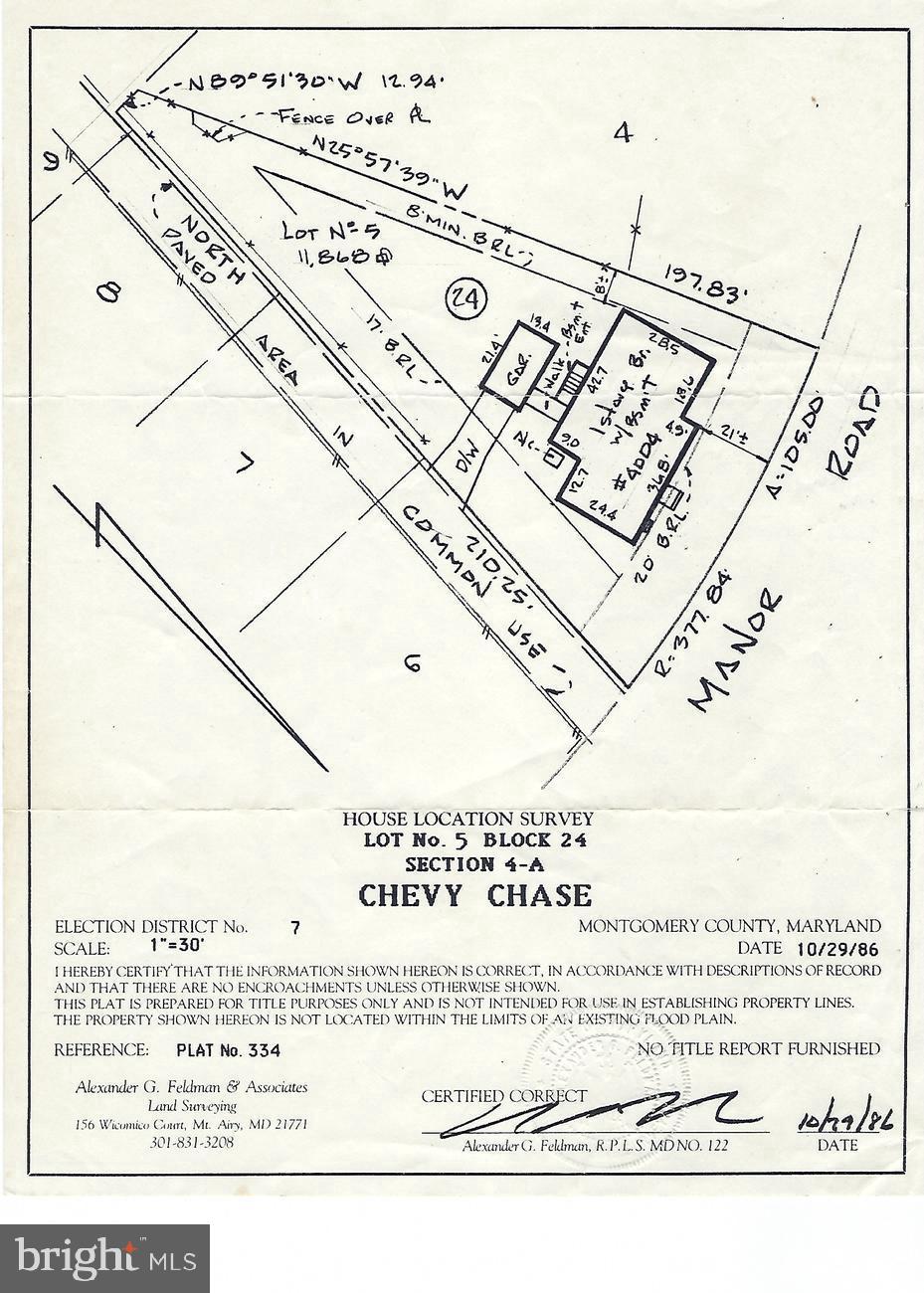 4004 Manor Road Chevy Chase, MD 20815 - Photo 1 of 1
