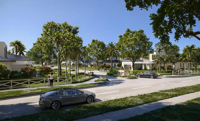 a car parked on the side of the road