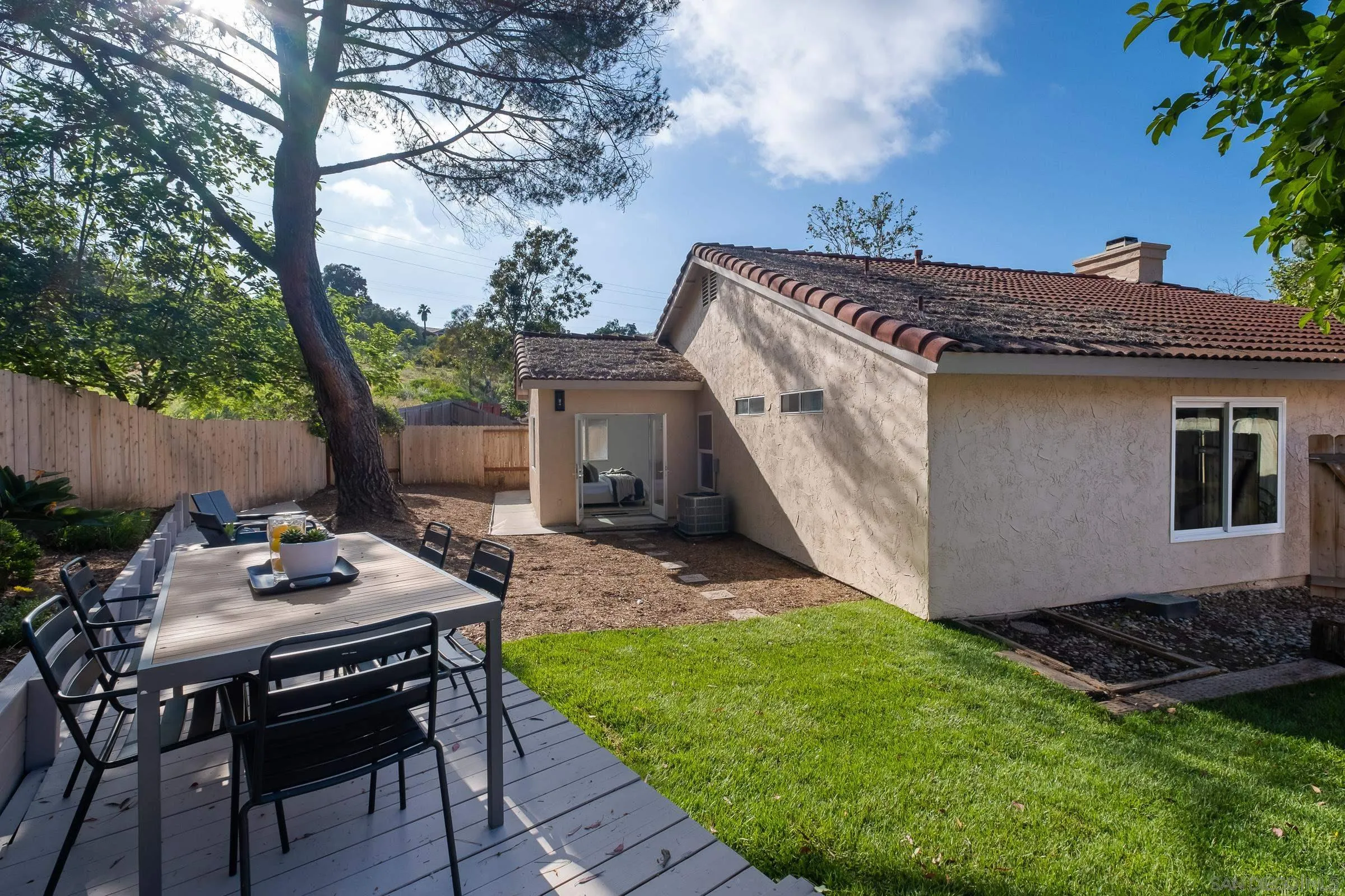 2457 Jasper Glen Escondido, CA 92029 - Photo 22 of 22 a backyard of a house with table and chairs