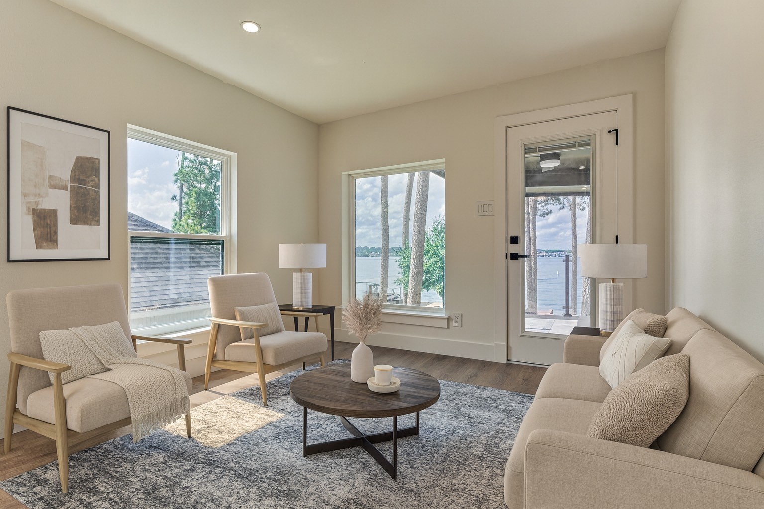 2811 Hemingway Drive Montgomery, TX 77356 - Photo 35 of 50 a living room with furniture and a large window