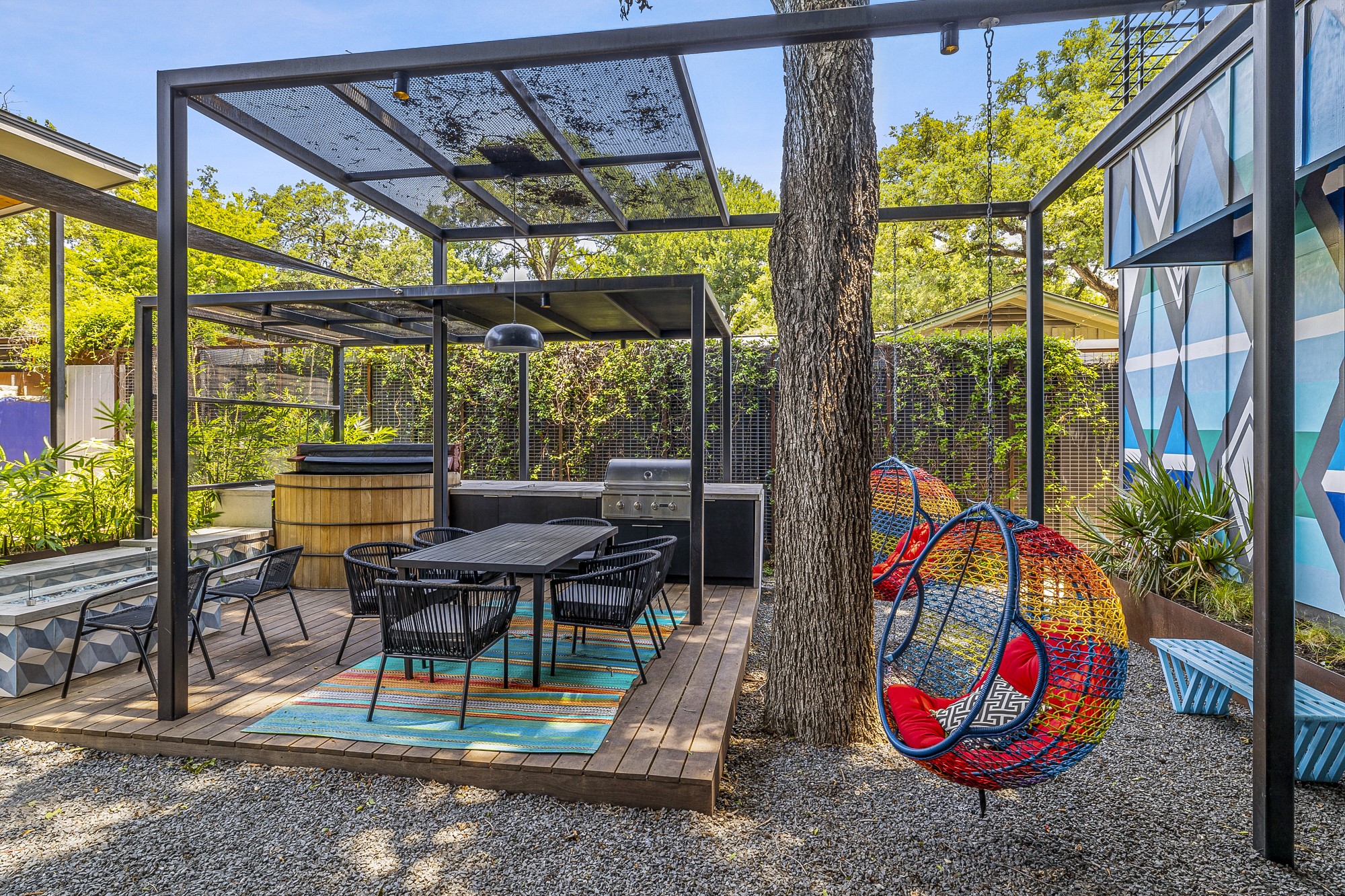 2414 Kinney Road Austin, TX 78704 - Photo 26 of 40 a view of an outdoor space with seating