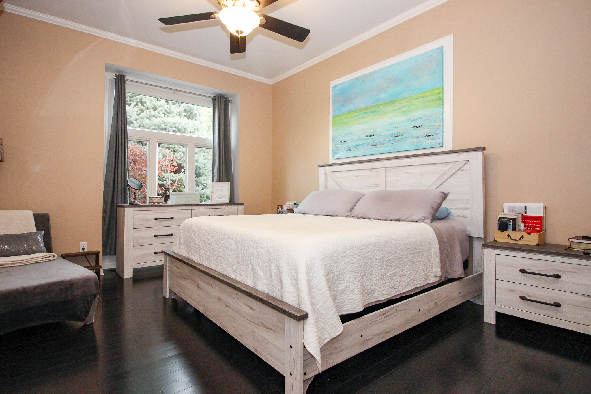 1403 Edgewater Road Crown Point, IN 46307 - Photo 17 of 43 a bed room with a bed and a window