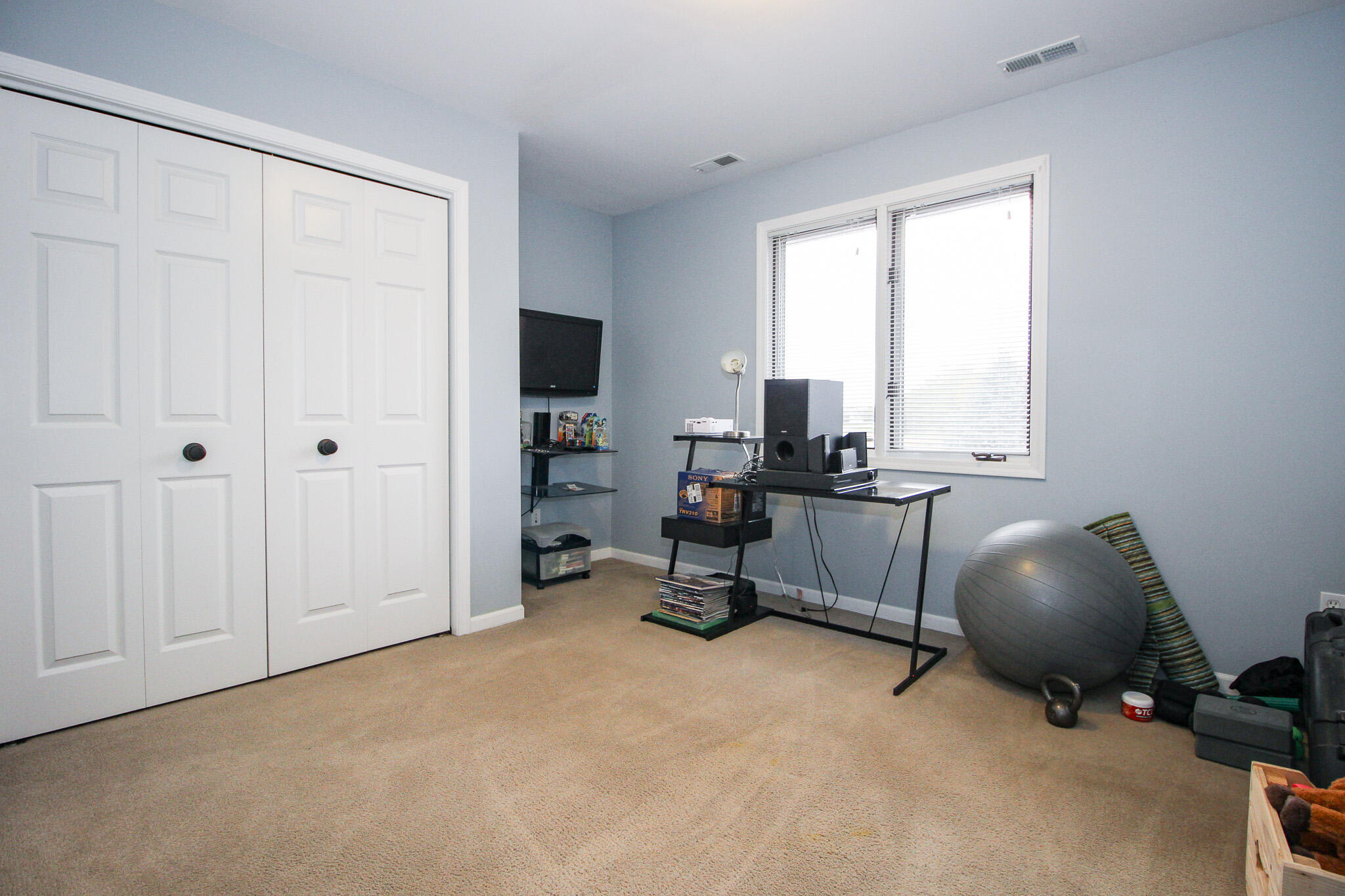 1403 Edgewater Road Crown Point, IN 46307 - Photo 21 of 43 a view of a workspace with furniture and a window