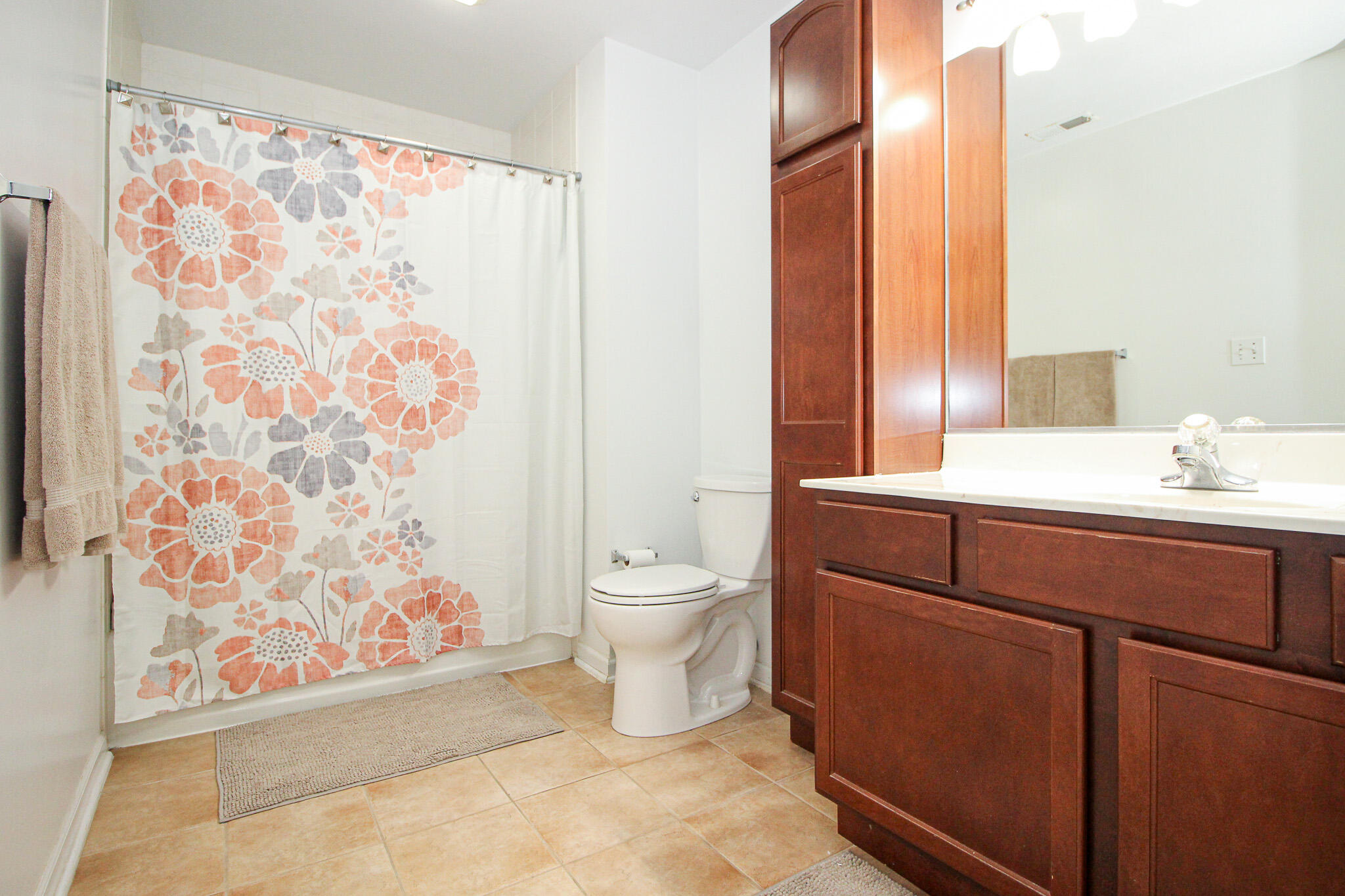 1403 Edgewater Road Crown Point, IN 46307 - Photo 22 of 43 a bathroom with a sink toilet and shower