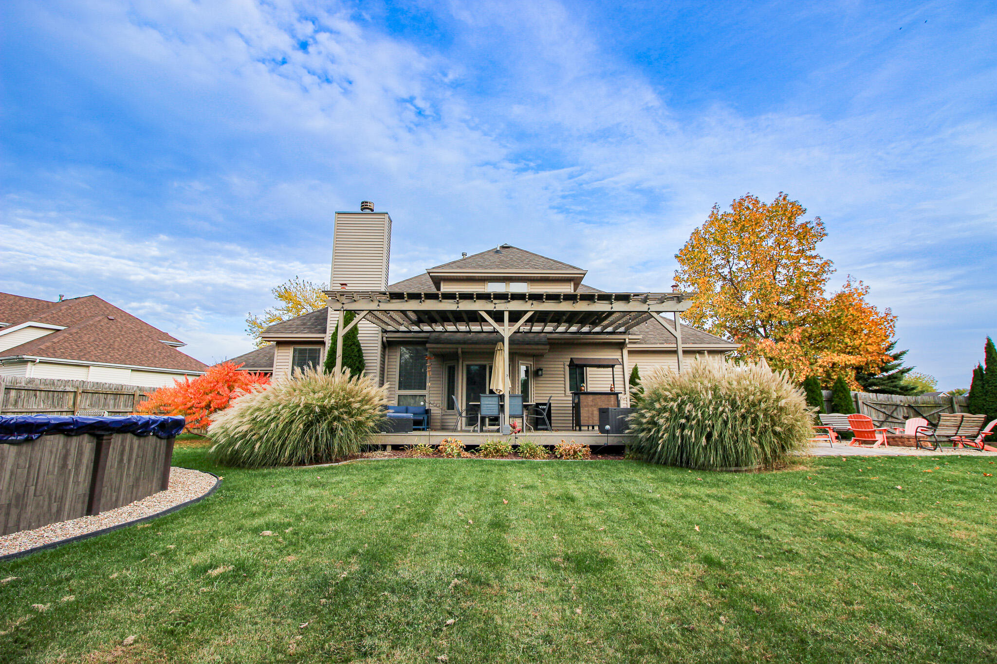 1403 Edgewater Road Crown Point, IN 46307 - Photo 35 of 43 a view of a house with a yard and furniture