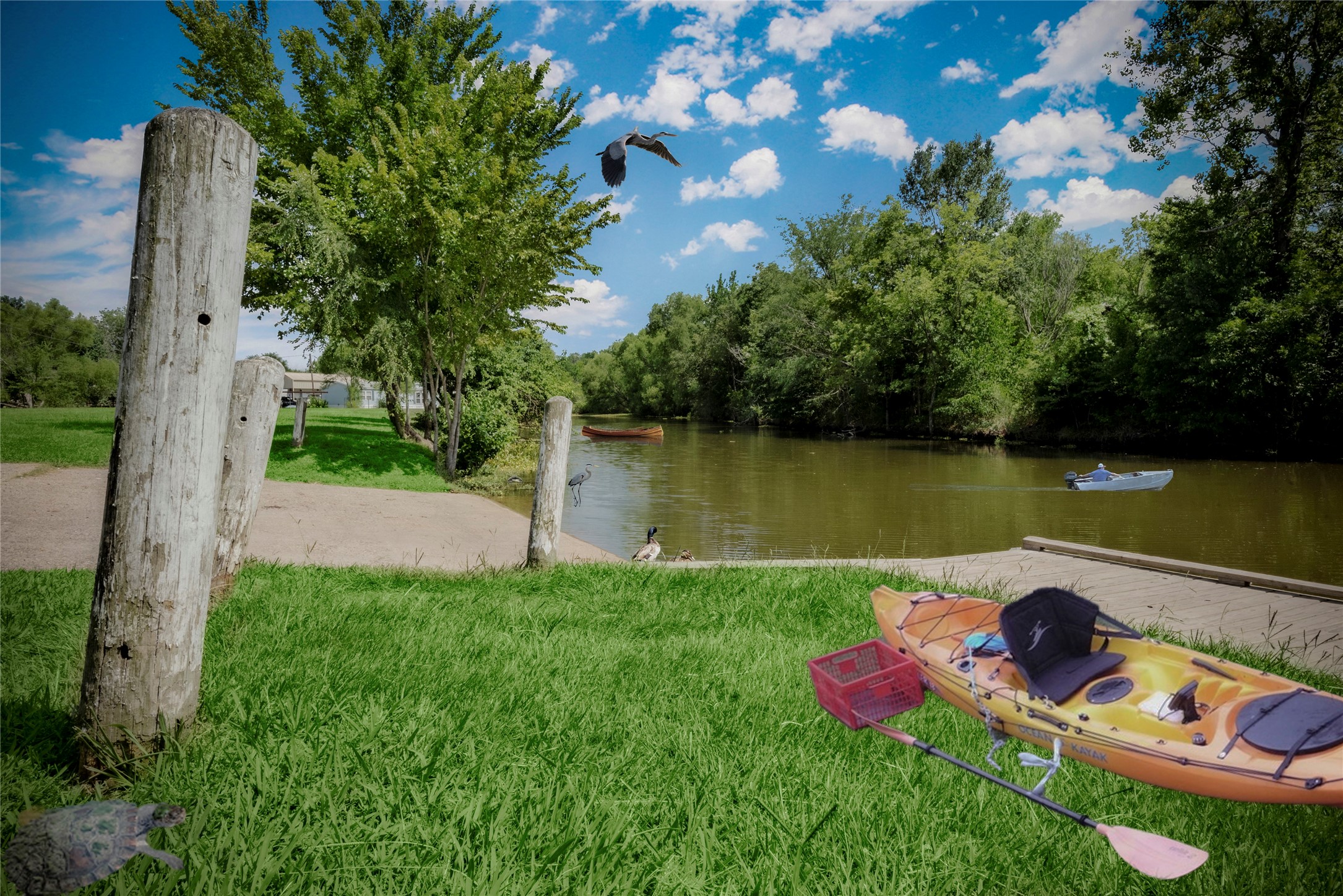 9649 Warm Spring Willis, TX 77318 - Photo 20 of 30 Walnut Cove boat launch