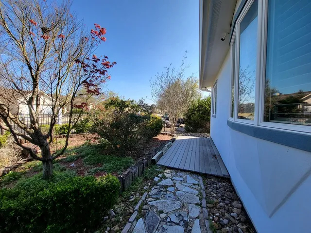 a view of outdoor space and yard