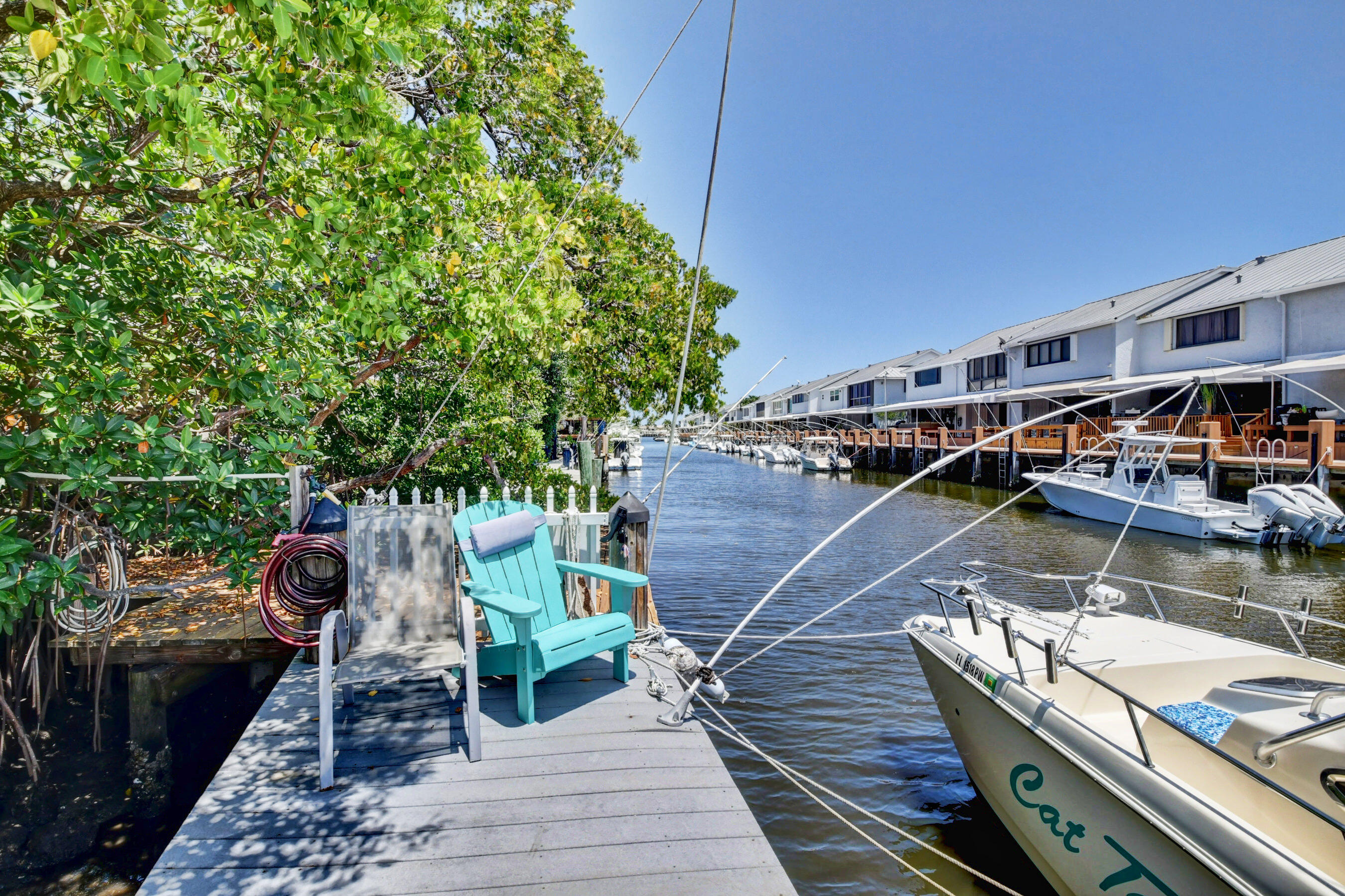 646 Mariners Way Boynton Beach, FL 33435 - Photo 14 of 49 Canal Boat Dock