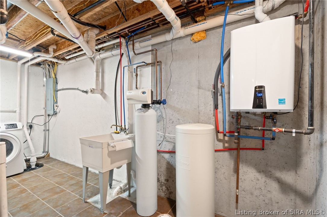 5320 Buttontown Road Georgetown, IN 47122 - Photo 63 of 69 Tankless water heater & oned Culligan Softener