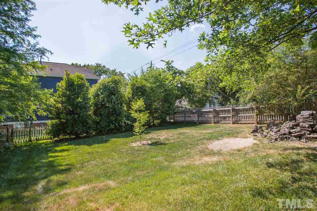 233 Cooke Street Raleigh, NC 27601 - Photo 11 of 27 ...and your generous fenced flat back yard...