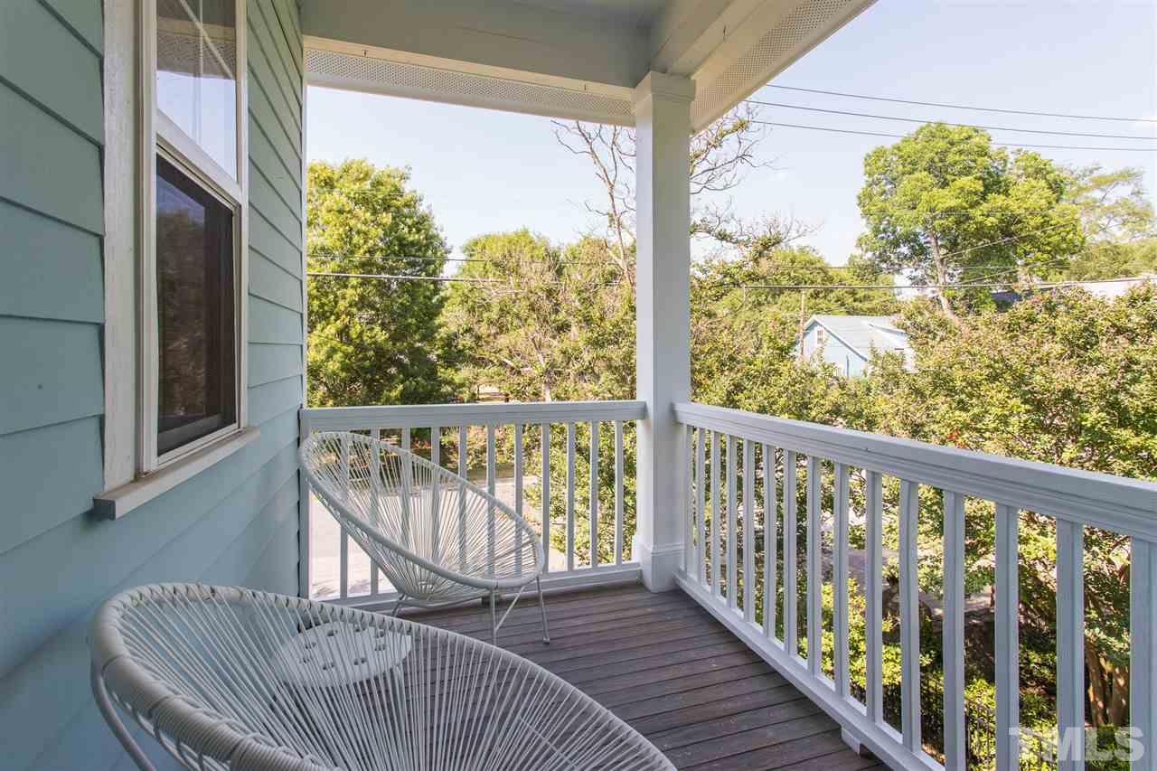 233 Cooke Street Raleigh, NC 27601 - Photo 17 of 27 ...private second story treetop deck/porch.
