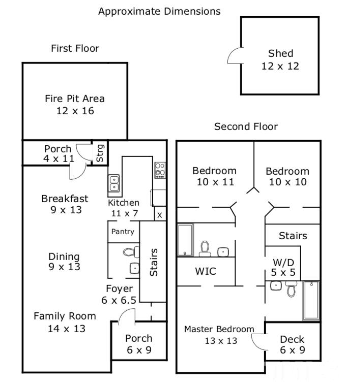 233 Cooke Street Raleigh, NC 27601 - Photo 27 of 27 Open floor plan down, bedrooms upstairs. 9' ceilings on both floors. This combo makes this floor plan and layout stand out on Cooke St.