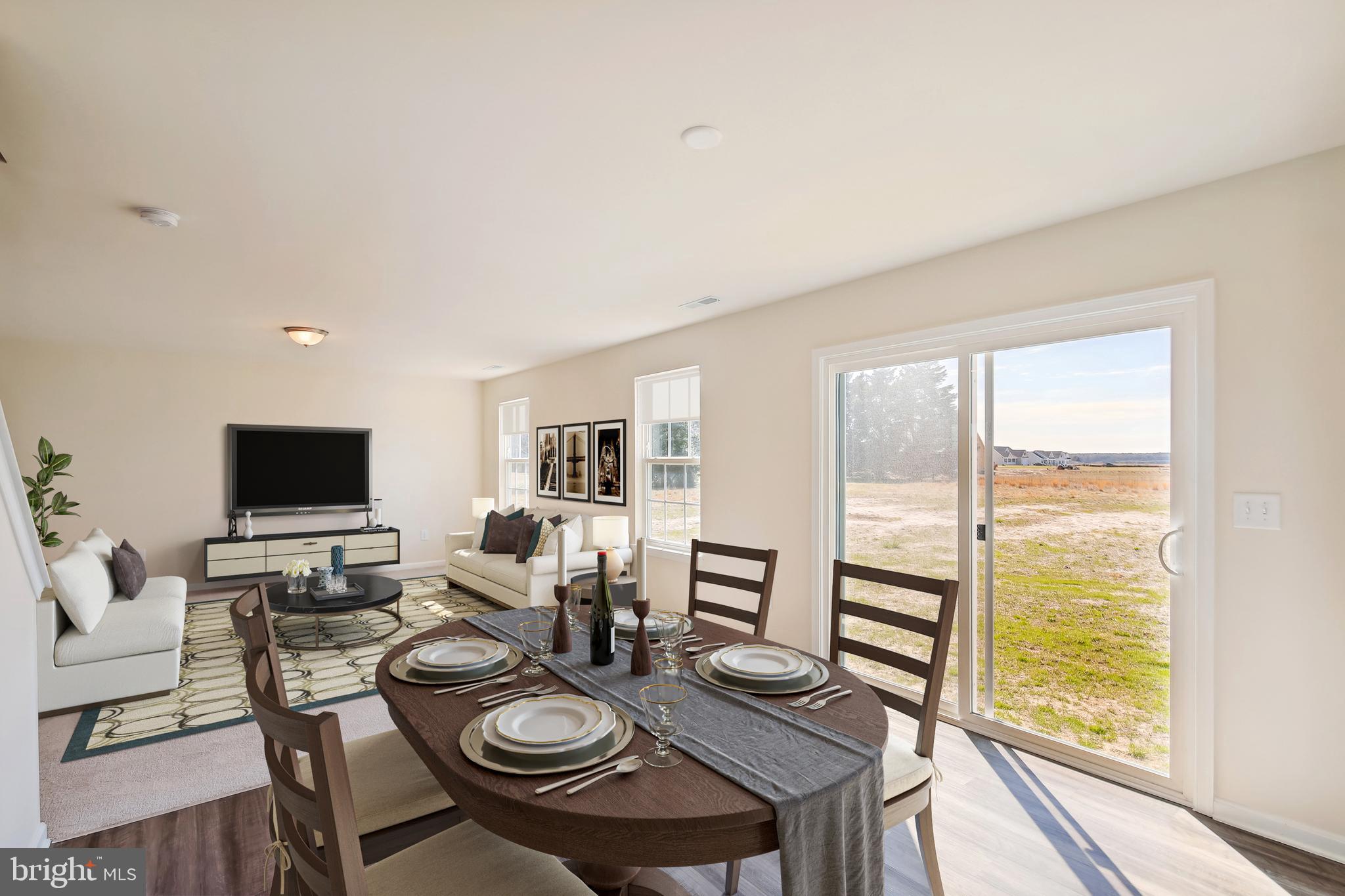26553 Line Road Seaford, DE 19973 - Photo 5 of 22 a living room with furniture and a flat screen tv