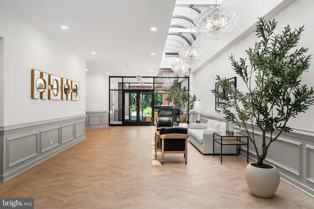 a very nice looking room with a large window