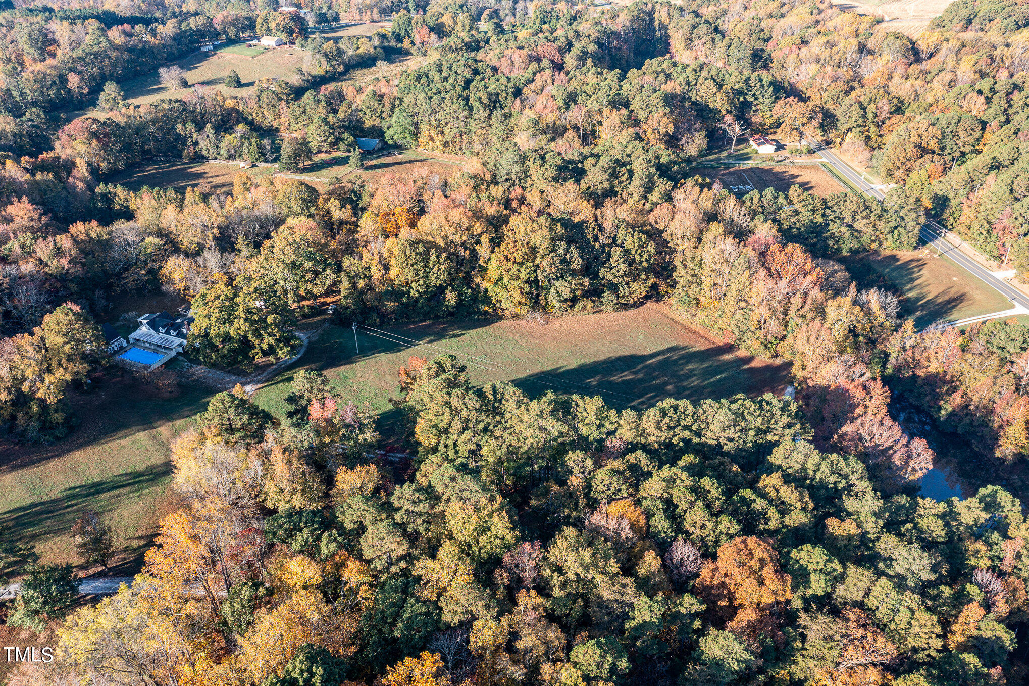 804 Bahama Road Bahama, NC 27503 - Photo 54 of 80 804 Bahama ex aerial 1