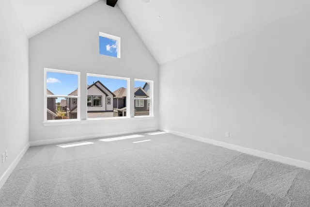 a view of house and front door