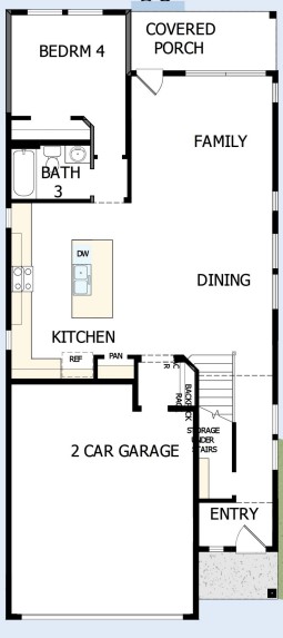 829 Nadal Path Round Rock, TX 78664 - Photo 36 of 37 Floor Plan - 1st Floor