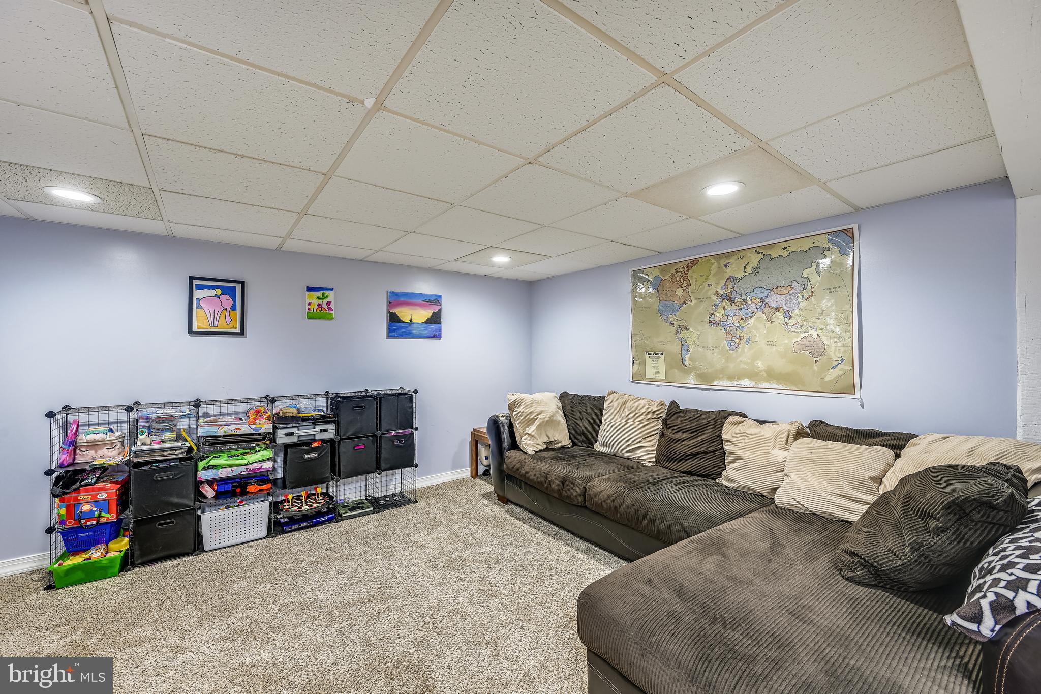 736 Braeside Road Baltimore, MD 21229 - Photo 23 of 29 basement family room