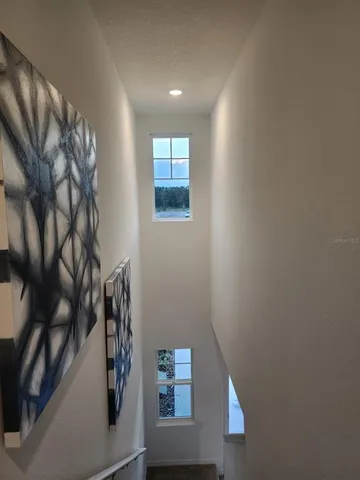 a view of entryway and livingroom