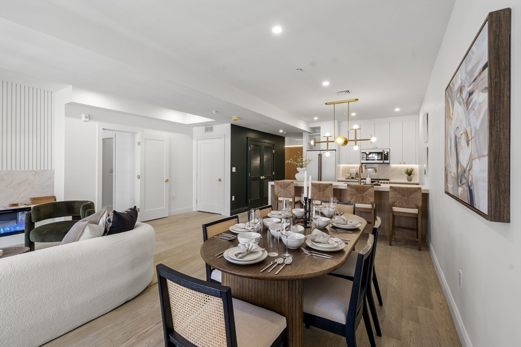 51 North Margin Street, Unit 3 Boston, MA 02113 - Photo 14 of 19 a view of a dining room with furniture