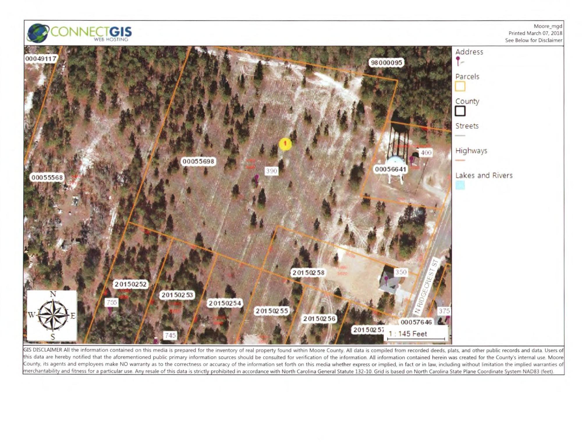 390 North Ridgecrest Street Pinebluff, NC 28373 - Photo 16 of 19 Ariel 1-page-0