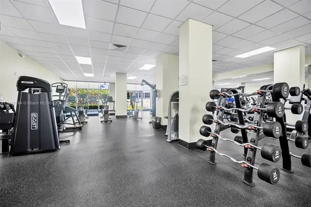 an aerial view of a swimming pool