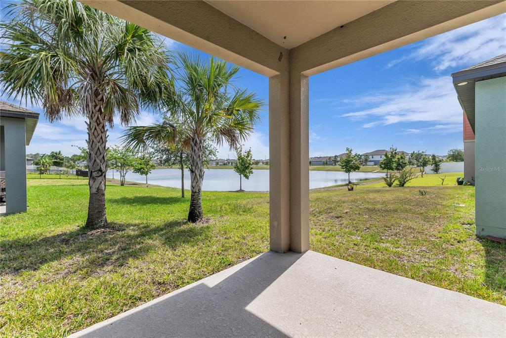 5816 Bar Ranch Road St. Cloud, FL 34771 - Photo 37 of 43 a view of a yard with an outdoor seating