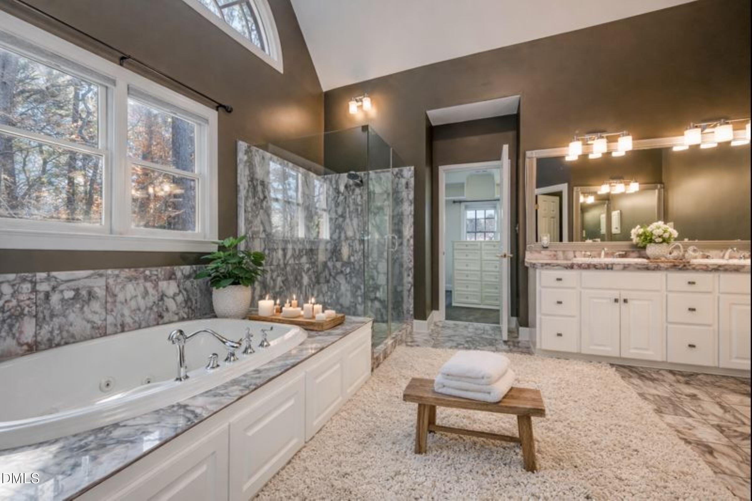 512 Tharps Lane Raleigh, NC 27614 - Photo 44 of 86 PRIMARY BATHROOM STAGED