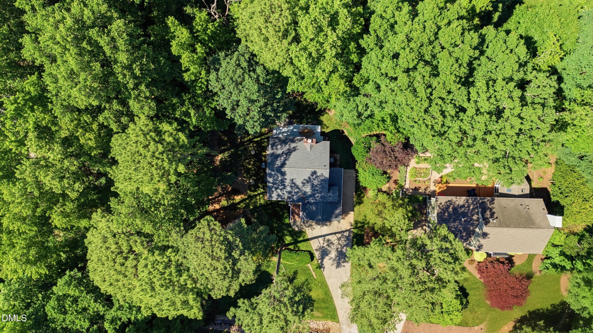 1521 Park Ridge Way Raleigh, NC 27614 - Photo 5 of 21 Aerial Privacy