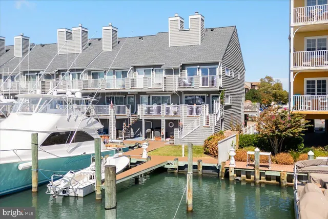 a view of a city with an ocean