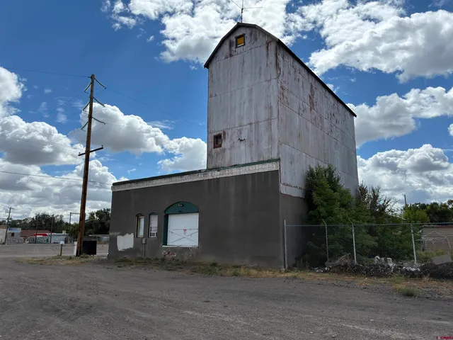 a house with trees in the background