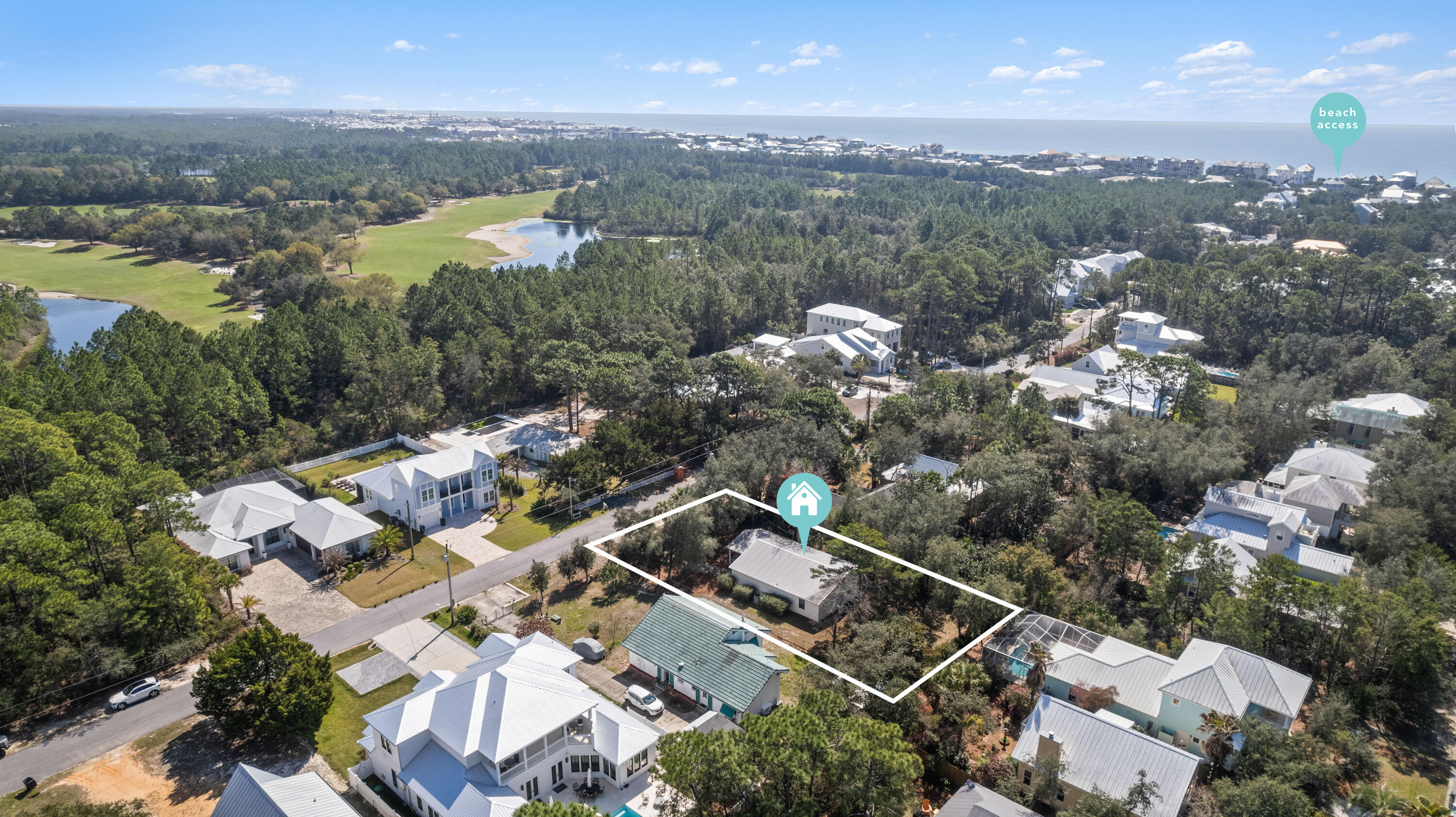 465 Seacrest Drive Inlet Beach, FL 32461 - Photo 4 of 47 a view of a city