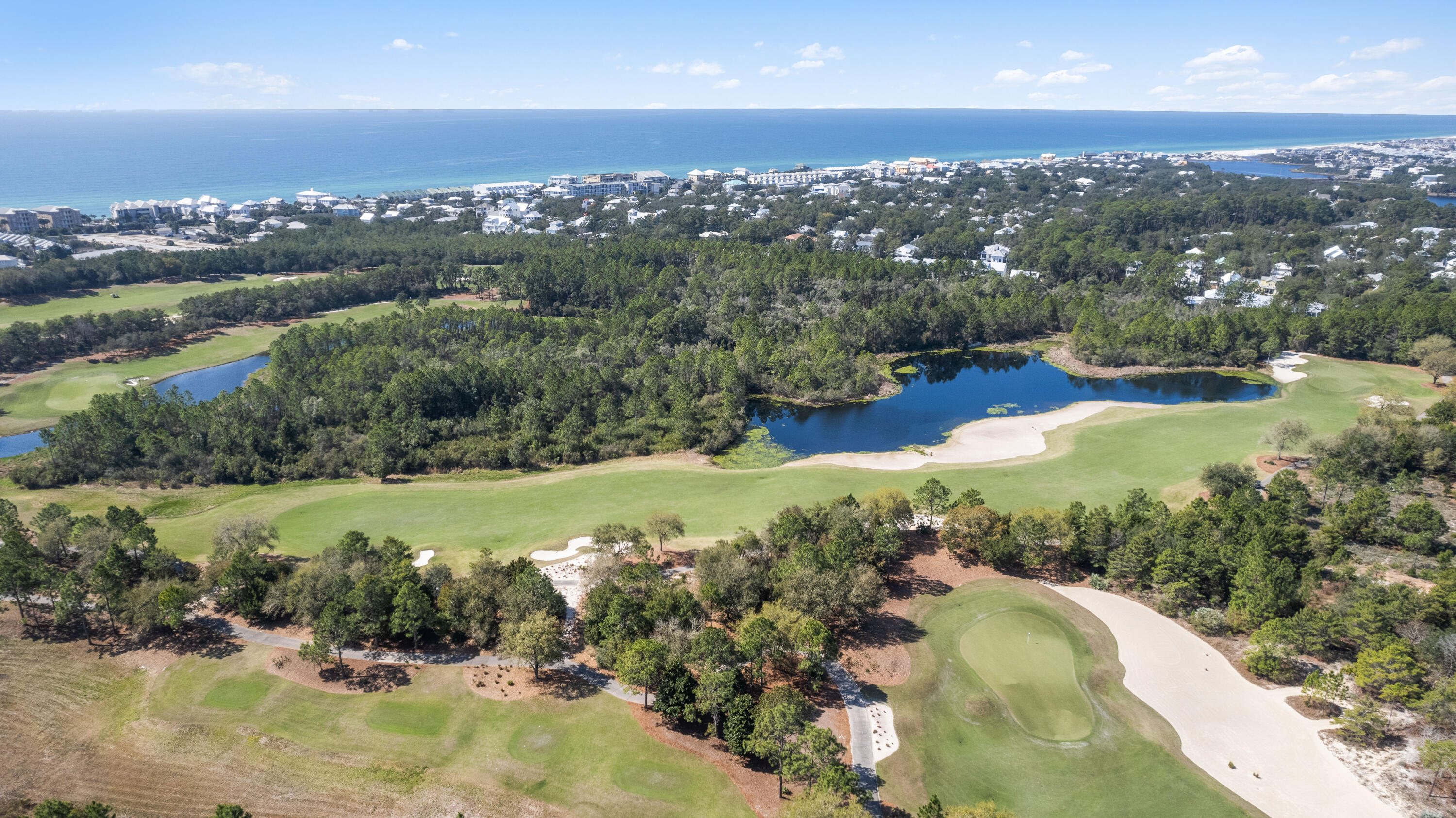 465 Seacrest Drive Inlet Beach, FL 32461 - Photo 42 of 47 a view of lake with mountain