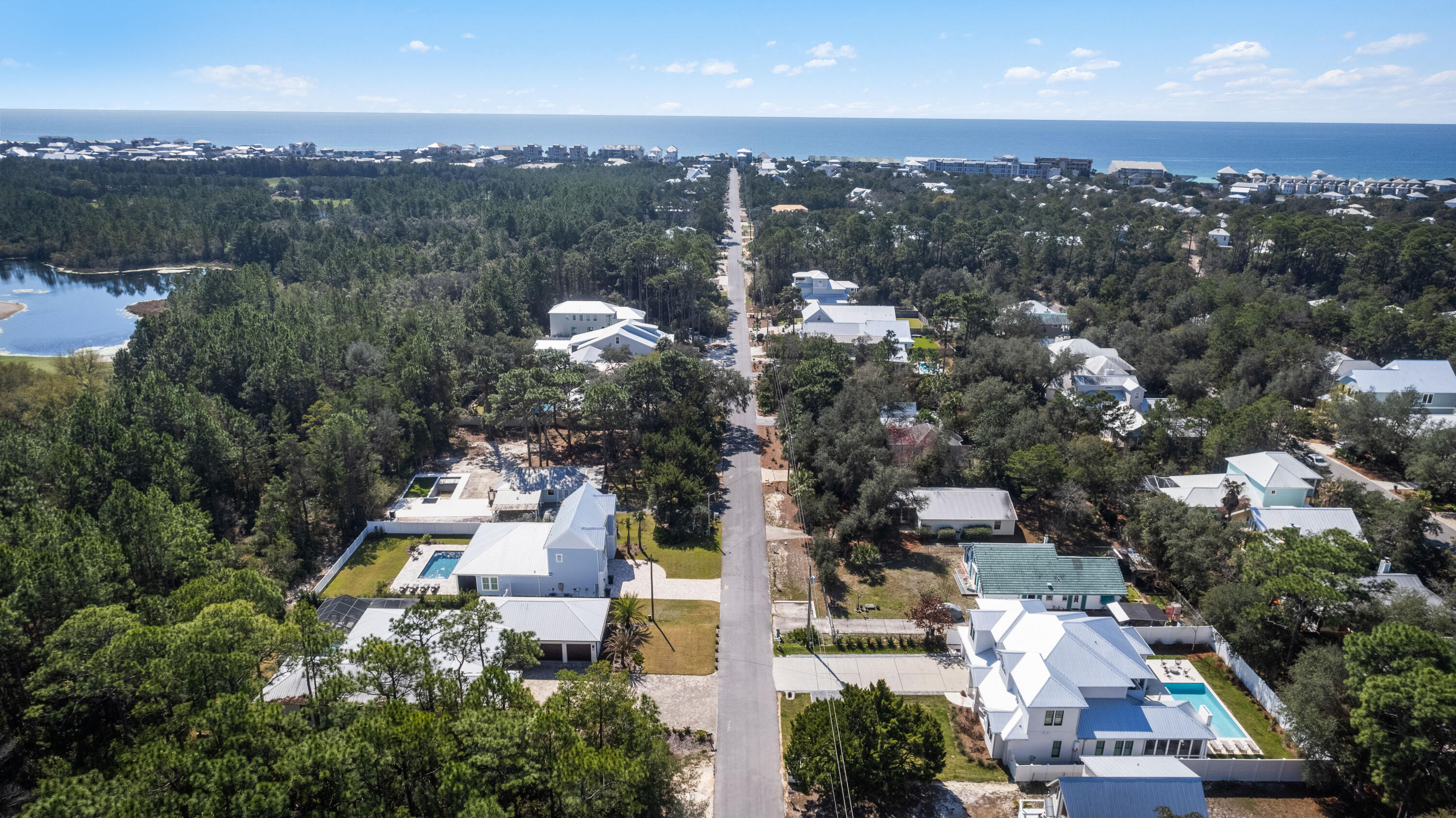 465 Seacrest Drive Inlet Beach, FL 32461 - Photo 45 of 47 an aerial view of a city