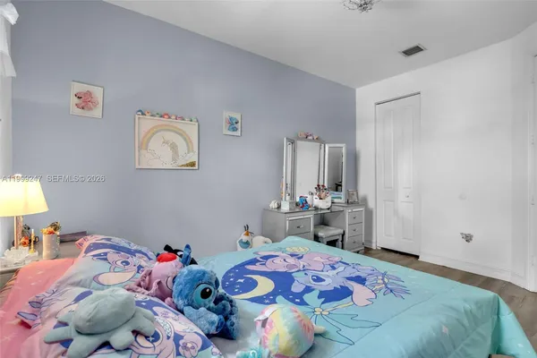 a room with furniture and a couch
