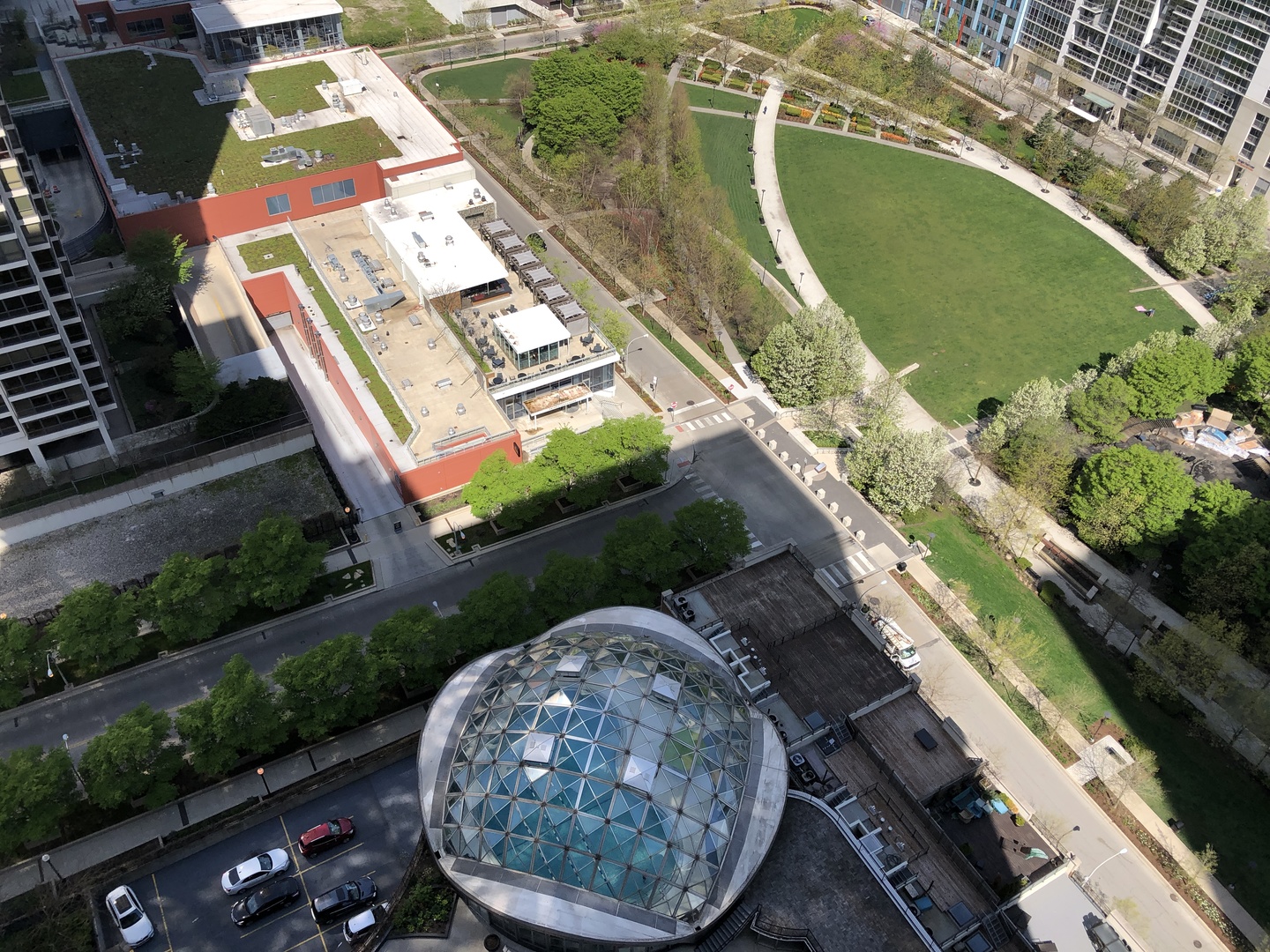 400 East Randolph Street, Unit 3326 Chicago, IL 60601 - Photo 14 of 19 an aerial view of a house