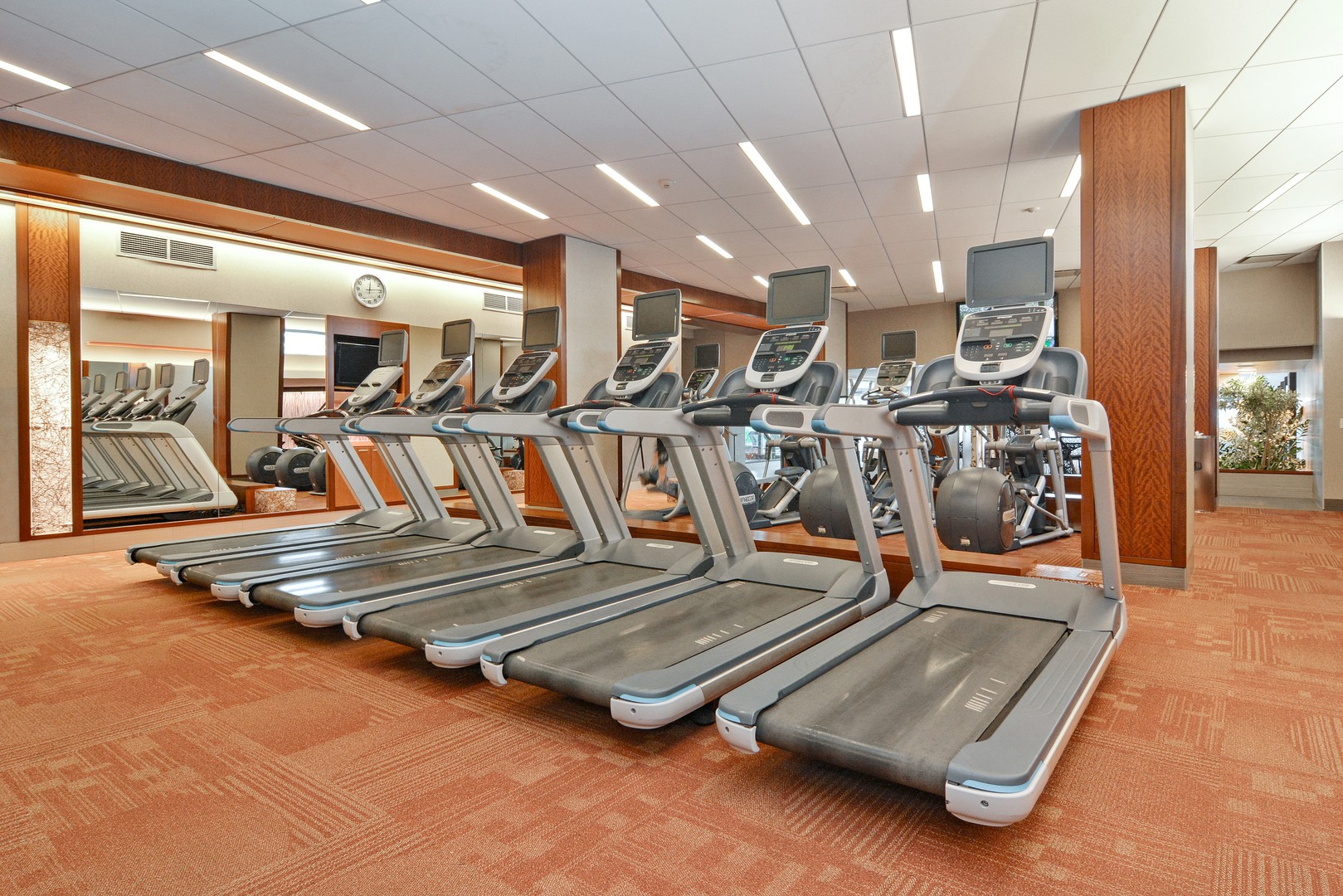 400 East Randolph Street, Unit 3326 Chicago, IL 60601 - Photo 16 of 19 a view of a room with gym equipment