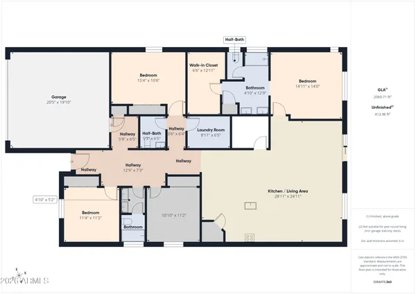 $2,400 | 25159 West Bowker Street, Buckeye, AZ 85326