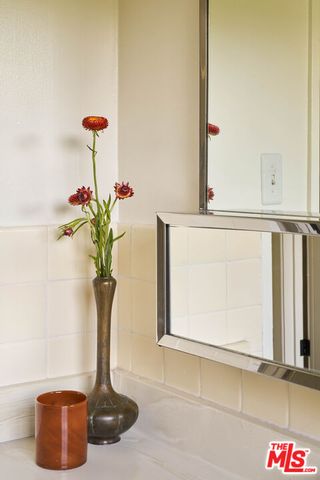 a bathroom with a window