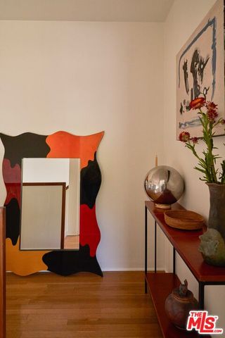 a view of a bathtub in a room