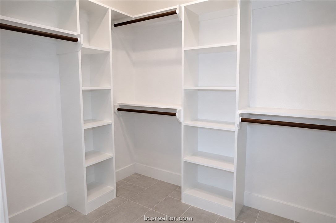 2012 Reagan Court Bryan, TX 77802 - Photo 15 of 19 a view of an empty walk in closet