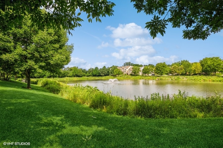 5426 Cloverdale Road Hanover Park, IL 60133 - Photo 21 of 22 a view of a lake with a big yard