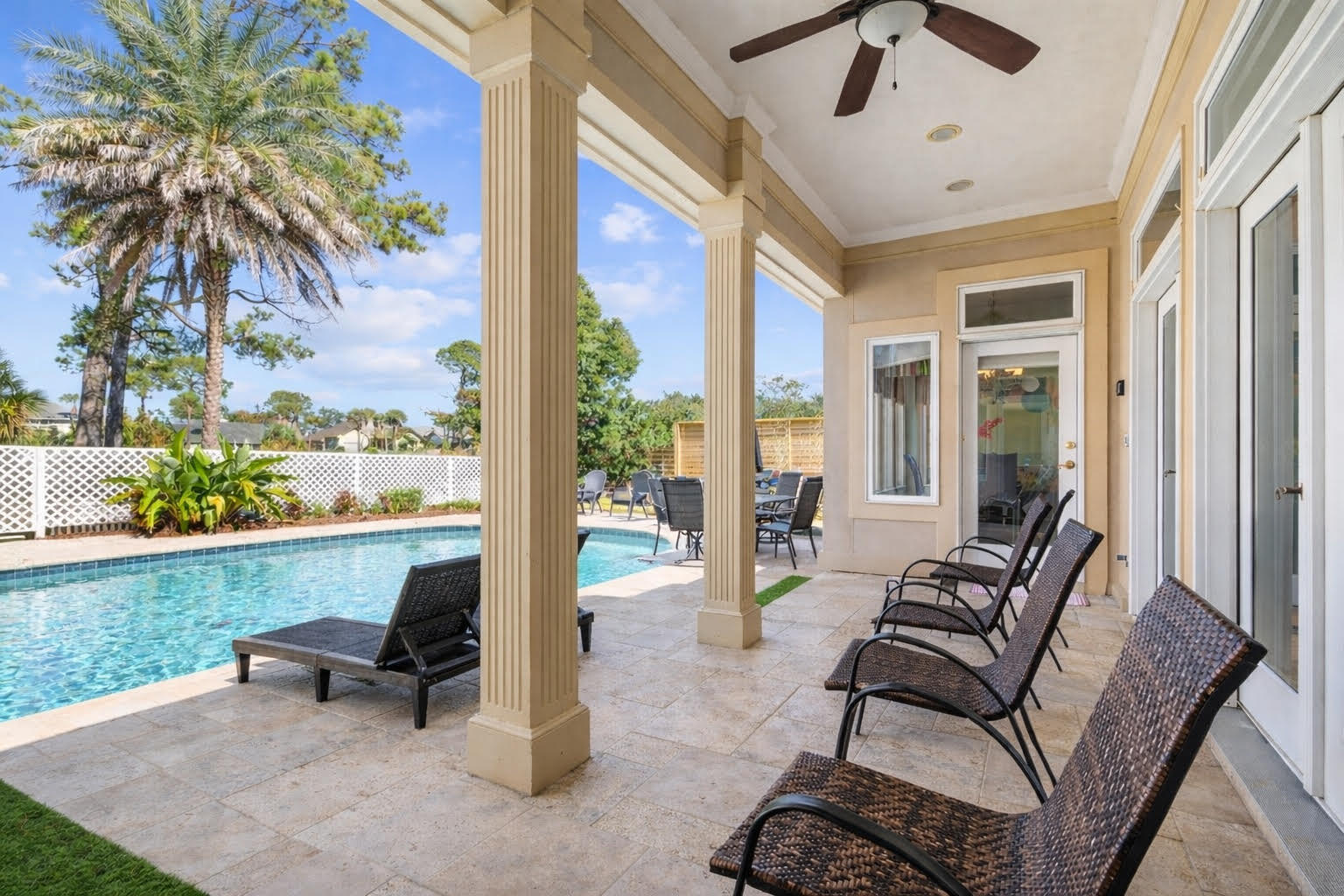 322 Wahoo Road Panama City Beach, FL 32408 - Photo 9 of 38 The Lanai!