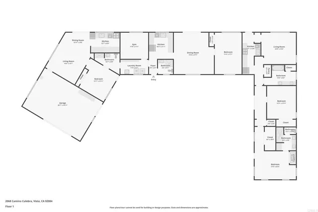 $1,799,000 | 2068 Camino Culebra, Vista, CA 92084