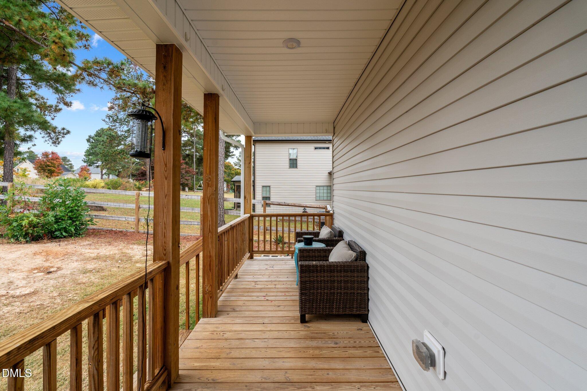 111 Spring Flowers Drive Cameron, NC 28326 - Photo 26 of 31 a view of a balcony