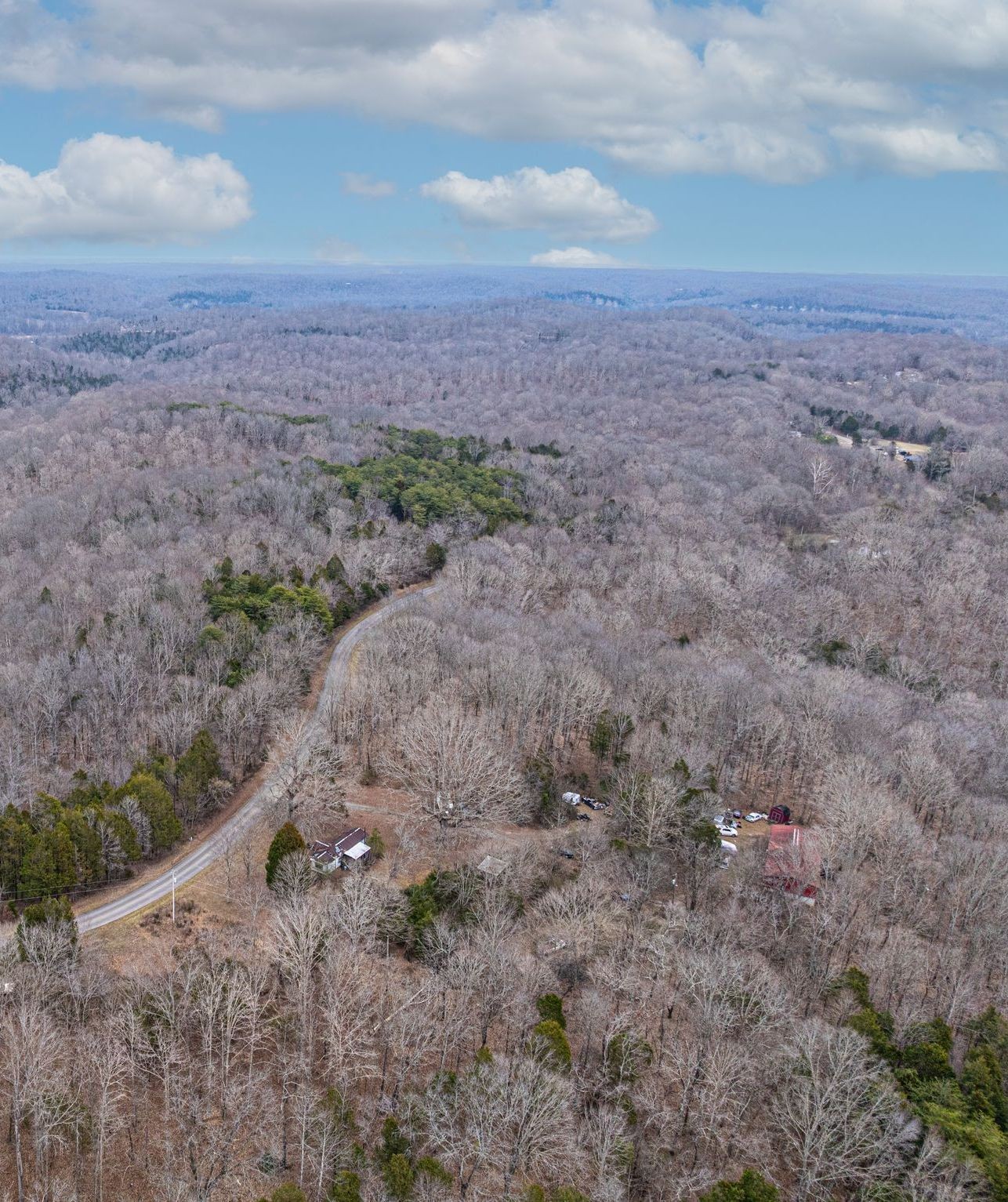 0 Collier Bend Road Charlotte, TN 37036 - Photo 17 of 63 a view of a dry yard with wooden fence
